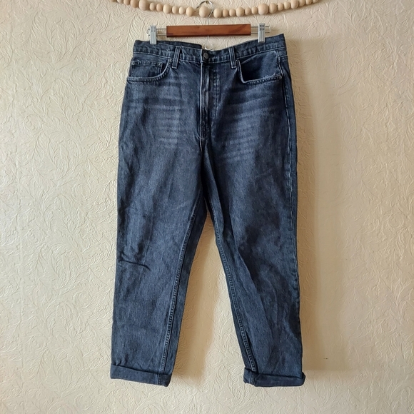 Reformation Julia High Cigarette Jeans in Pacific wash Sz 31 - Picture 4 of 13